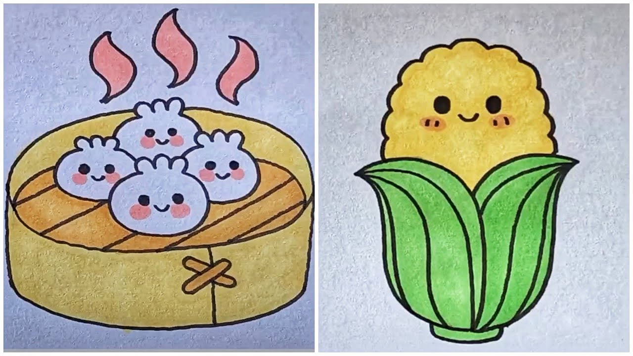 hình vẽ Sticker cute, ngộ nghĩnh