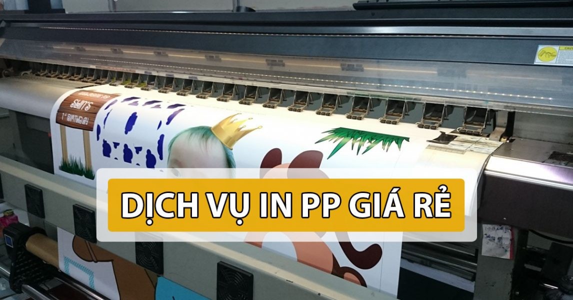 Dịch vụ in decal pp chất lượng, giá rẻ tại Kimconcept