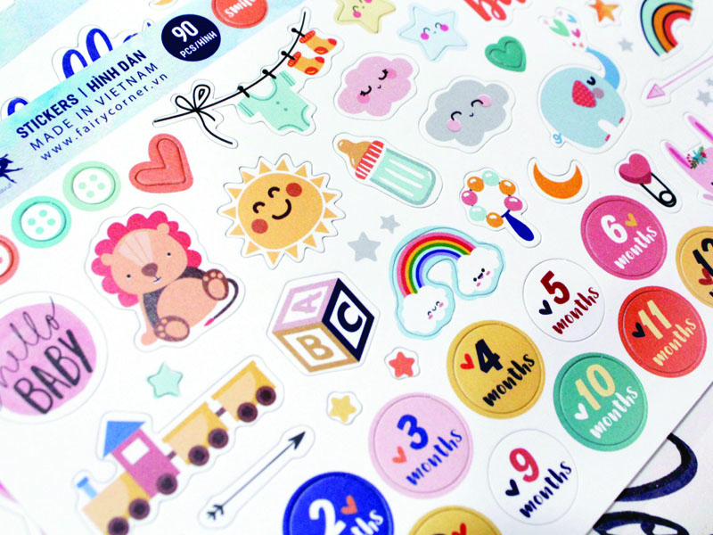 In sticker số lượng ít là gì?